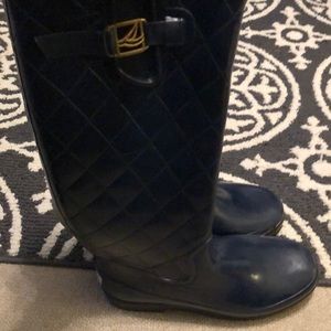 Sperry waterproof rubber boot .size 10